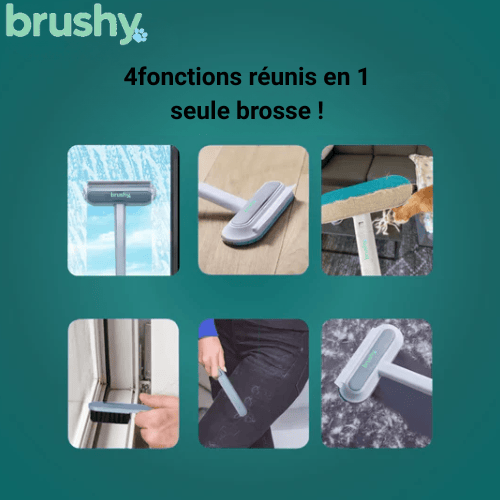 Brushy™- La Brosse Multifonctions Anti-poil est numéro 1 en 2025 !