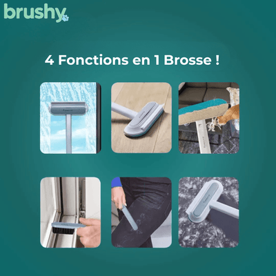 Brushy™- La Brosse Multifonctions Anti-poil est numéro 1 en 2025 !