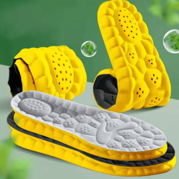 Semelles mousse respirante et mémoire de forme