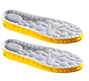 Semelles mousse respirante et mémoire de forme