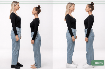 Chaussure réhaussée pour femme