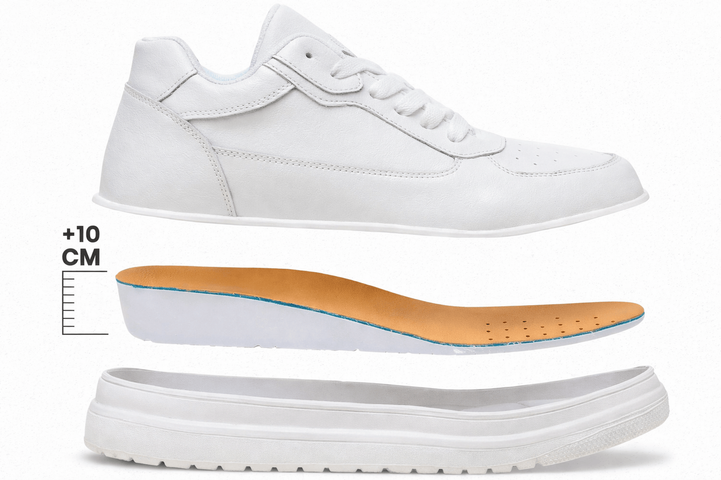 Chaussure réhaussée pour femme